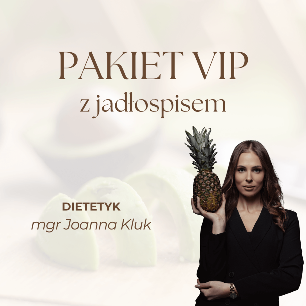 pakiet vip z jadłospisem joanna